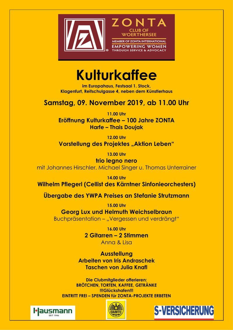 Kulturkaffee Plakat 2019